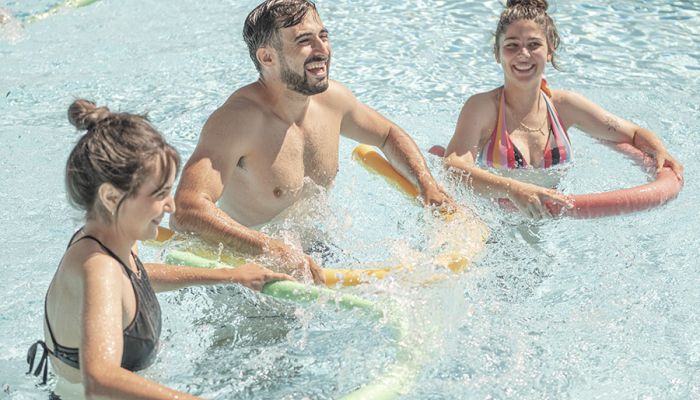 Camping Les Cigales Ciela Village piscine