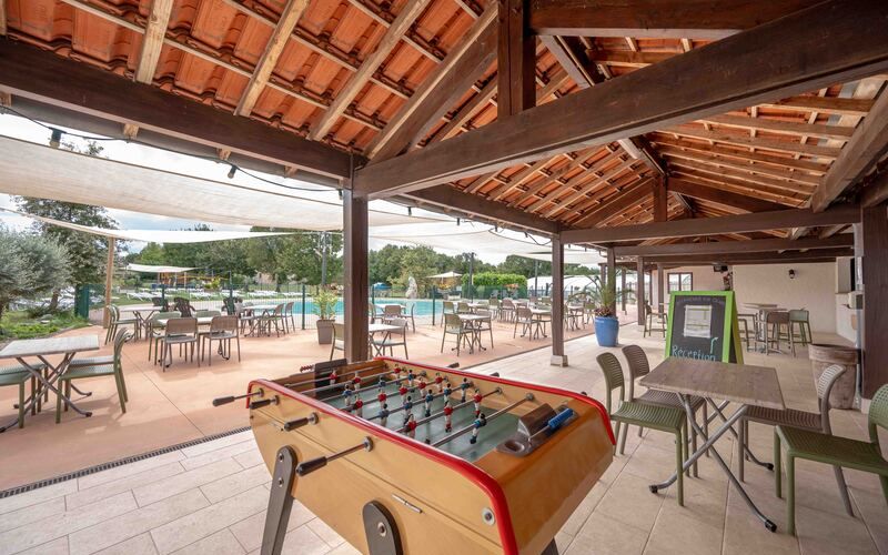 Camping Les Cigales Ciela Village restaurant
