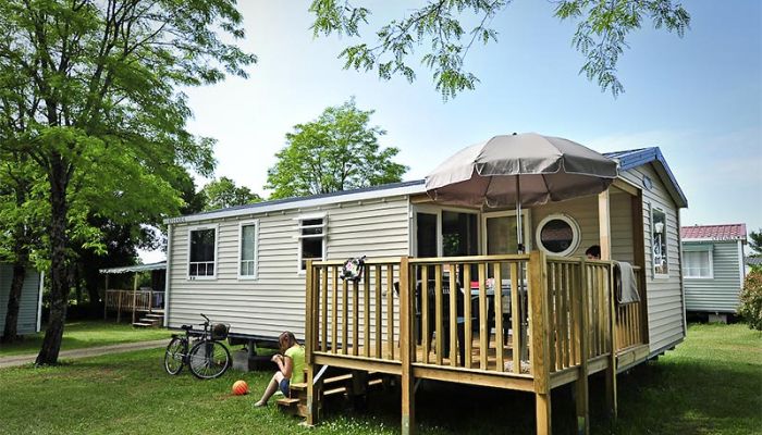 Camping Les Cigales Ciela Village Lot mobil homes