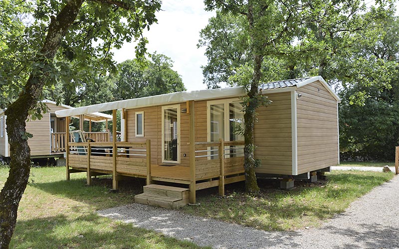 Camping Les Cigales Ciela Village Lot emplacement rocamadour