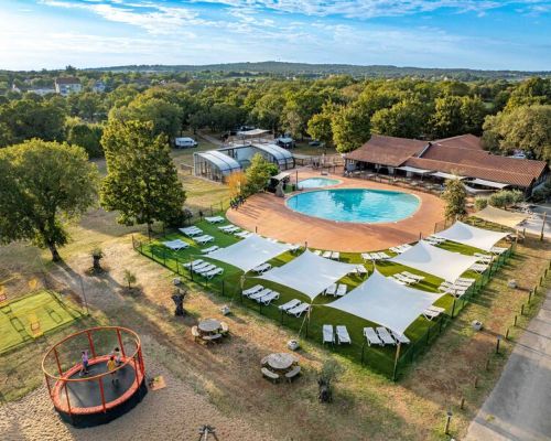 Camping Les Cigales Ciela Village piscine