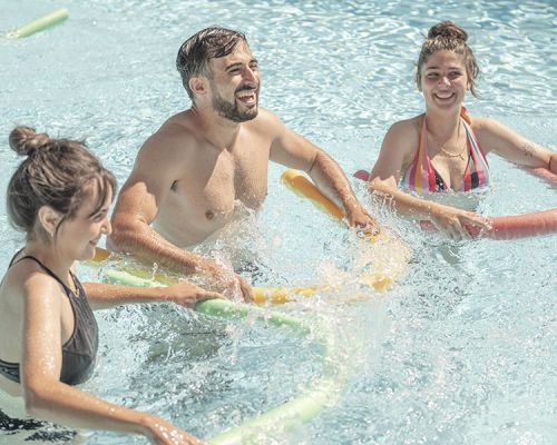 Camping Les Cigales Ciela Village piscine