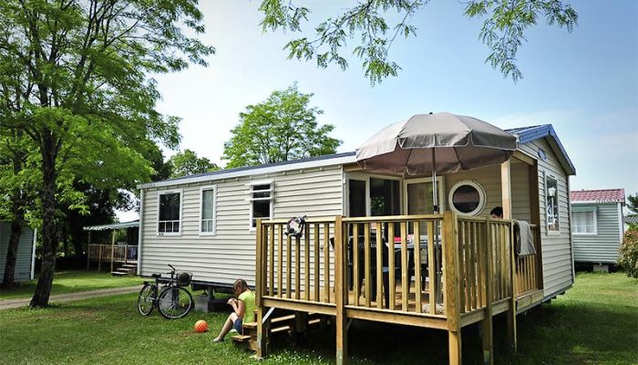 Camping Les Cigales Ciela Village Lot mobil homes