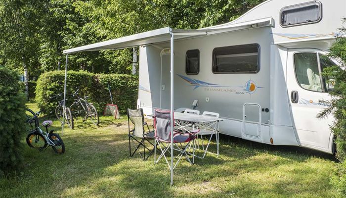 Camping Les Cigales Ciela Village emplacement
