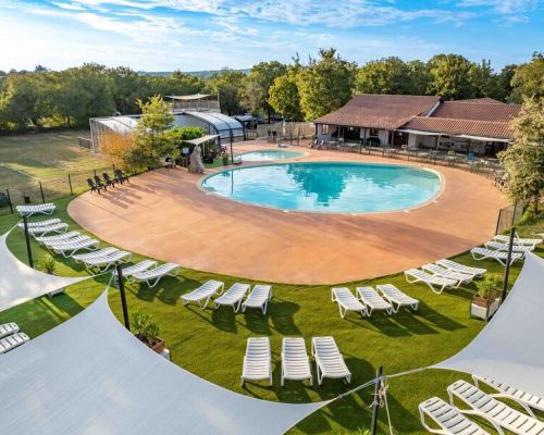 Camping Les Cigales Ciela Village piscine