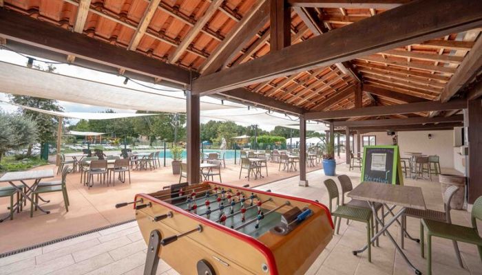 Camping Les Cigales Ciela Village restaurant